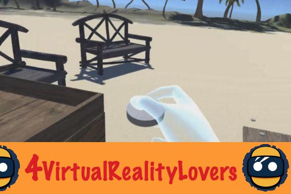 Disco de petanca e bretão em realidade virtual no Oculus Rift