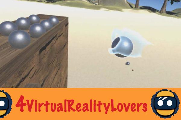 Disco de petanca e bretão em realidade virtual no Oculus Rift