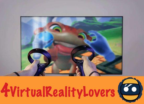 Como exibir a visualização do Oculus Quest em uma TV