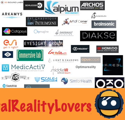 Mapeamento de empresas de realidade virtual na França