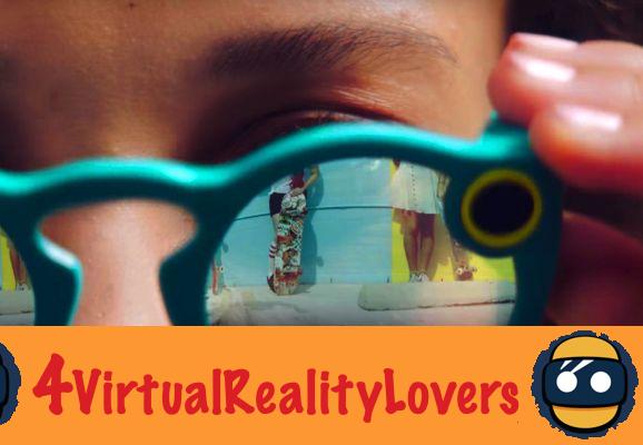 Snapchat - Os óculos escondem um filtro de realidade aumentada
