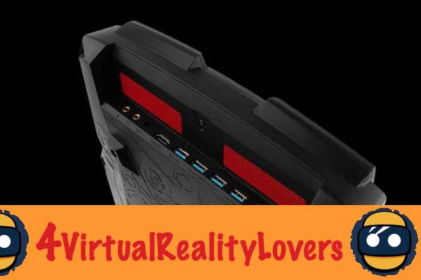 MSI VR One: Virtual reality in a backpack at TGS