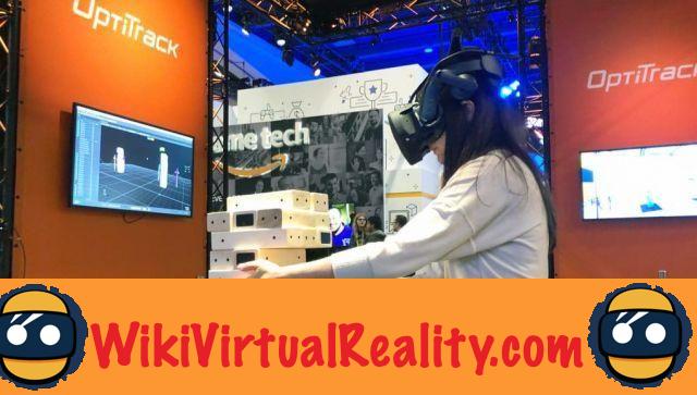 OptiTrack: un'esperienza di realtà virtuale con centinaia di oggetti