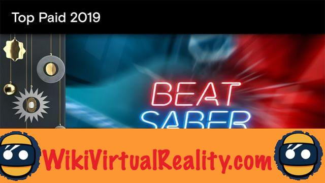 Valve revela los bestsellers de Steam de 2019 en realidad virtual