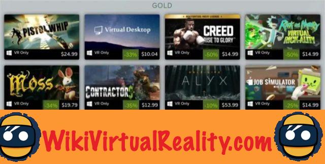 Valve reveals 2019 Steam bestsellers in virtual reality