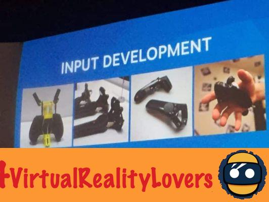HTC Vive: a prototype controller presented by Valve