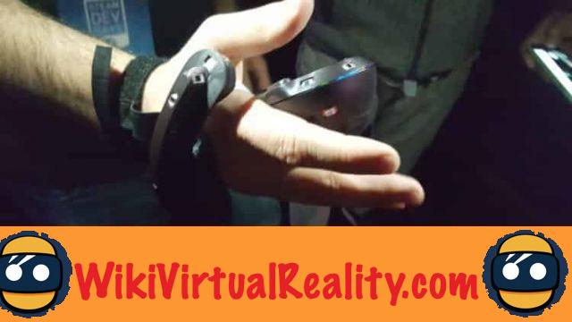 HTC Vive: a prototype controller presented by Valve