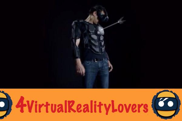 Hardlight VR Suit, uma jaqueta háptica promissora para realidade virtual