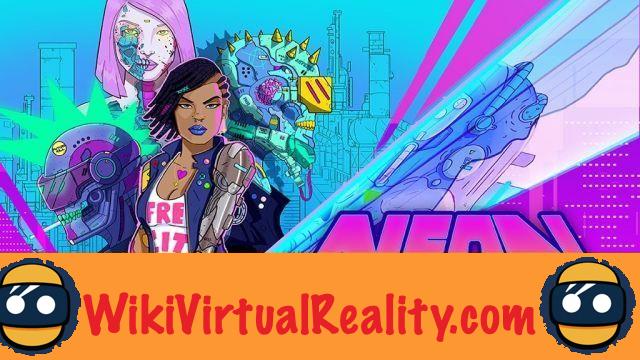 Neon Wasteland: the first augmented reality comic book, a brilliant idea