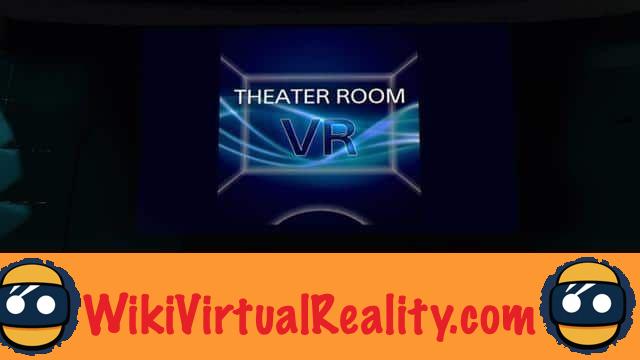 Sala de teatro VR: em casa e no cinema