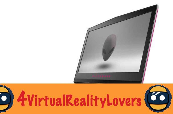 AlienWare 13, the first notebook compatible with VR