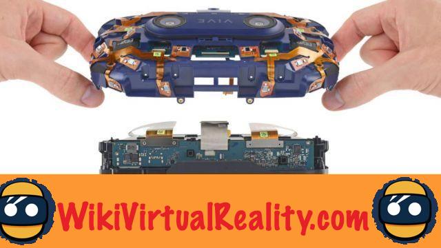 HTC Vive Pro: the virtual reality headset dismantled by iFixit