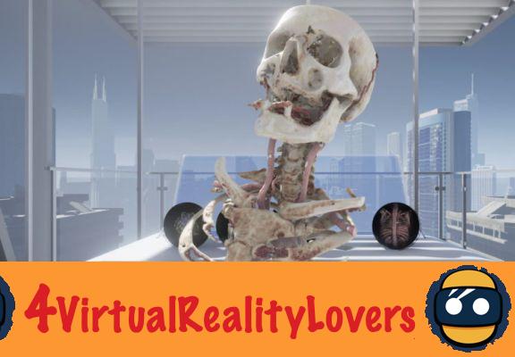 Esplora il corpo umano dall'interno verso l'esterno con la realtà virtuale