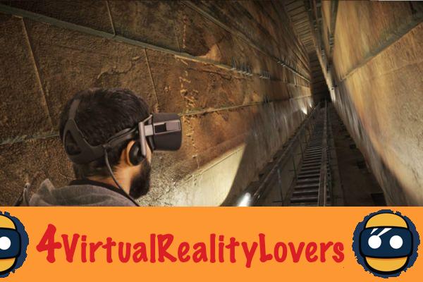 ScanPyramids VR: an experiment to visualize the latest discoveries of the pyramid