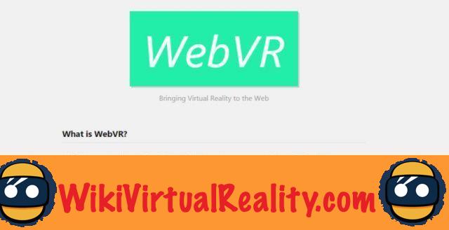 WebVR: una API para crear contenido de realidad virtual en Internet