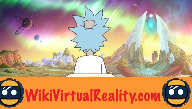 Rick y Morty: los 'inodoros' celestiales de Rick recreados en realidad virtual