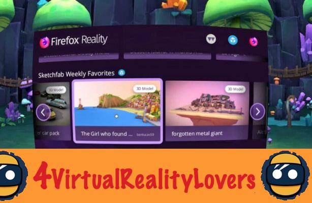 Firefox Reality, el navegador de realidad virtual aterrizará en Steam VR este verano