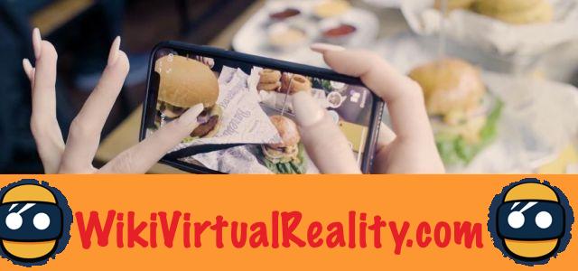 Restaurants: augmented reality menus to preview dishes