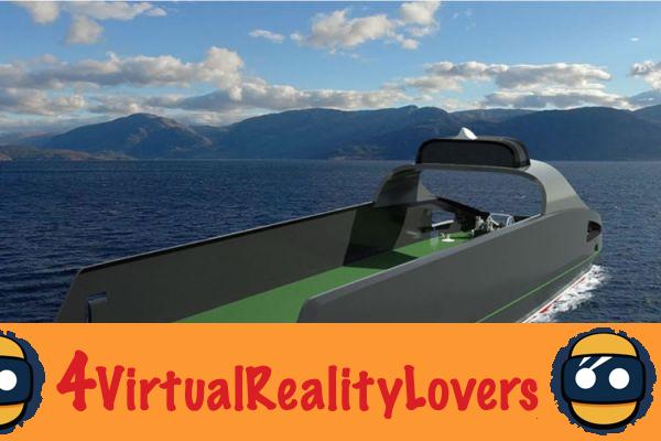 Navios de carga não tripulados pilotados em realidade virtual chegarão em breve