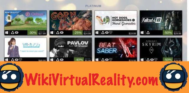 Steam: Valve presenta la lista de los 100 juegos de realidad virtual más vendidos de 2018