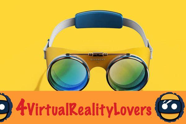 Givenchy VR Goggles, un concetto di occhiali per la realtà virtuale e aumentata
