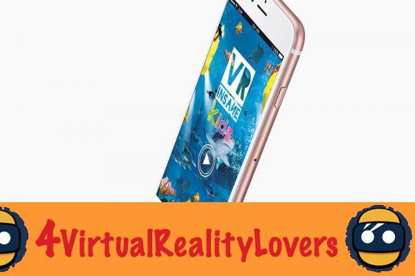 VR Insane Kids, um aplicativo que oferece conteúdo de RV para crianças
