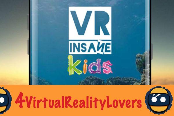 VR Insane Kids, an app that offers VR content for children