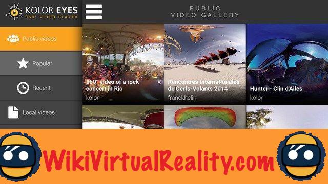 Lettore VR - I migliori lettori video 360 per cuffie VR