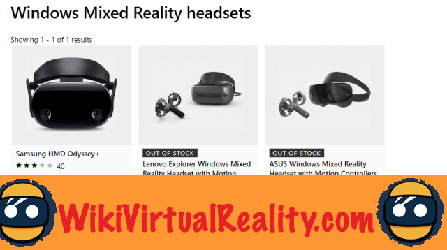 Most Windows Mixed Reality headsets are out of stock