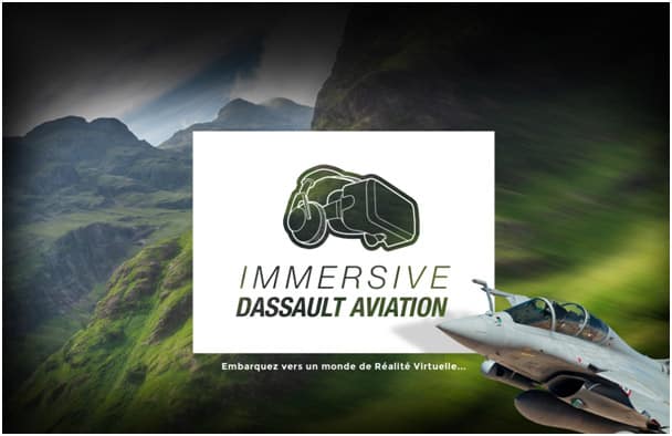 Dassault - The Rafale in virtual reality