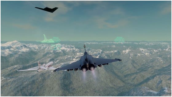Dassault - O Rafale em realidade virtual