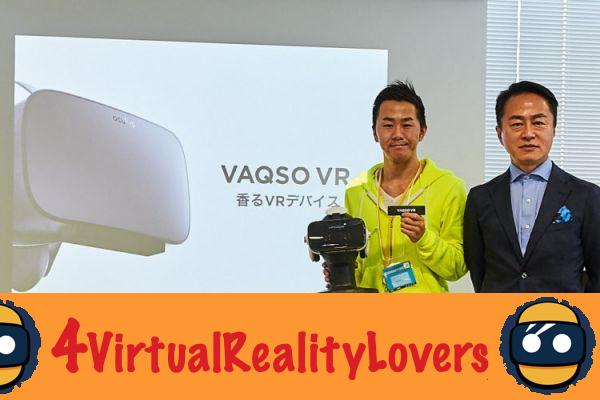 Vaqso - Un accessorio per annusare gli odori in VR su PSVR, HTC Vive e Oculus Rift