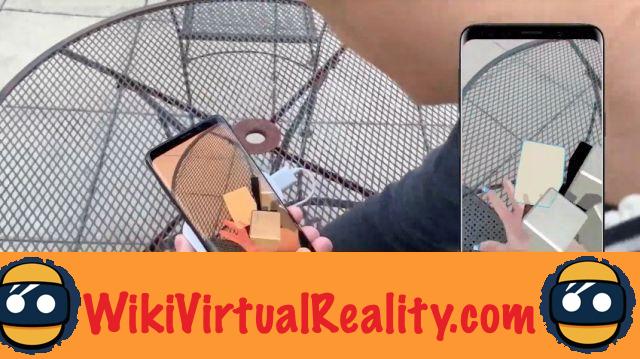 Portal-ble allows you to manipulate virtual objects by hand on a smartphone