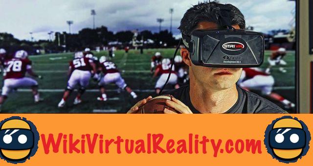 A realidade virtual joga treinadores esportivos em campi americanos