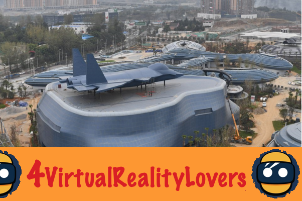 VR Amusement Park - Um gigantesco parque chinês para descobrir nas fotos