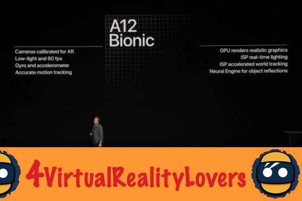 A12 Bionic: a pearl for augmented reality on iPhone