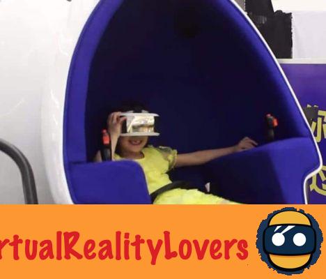Realidade virtual no cinema 9D!