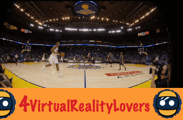 Viviendo la vida de un jugador de la NBA en realidad virtual, podría ser posible