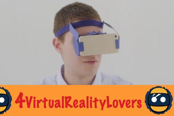 Micro VR Kit, un casco de realidad virtual de origami para operaciones comerciales
