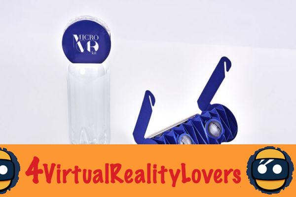 Micro VR Kit, un auricolare per realtà virtuale origami per le operazioni aziendali