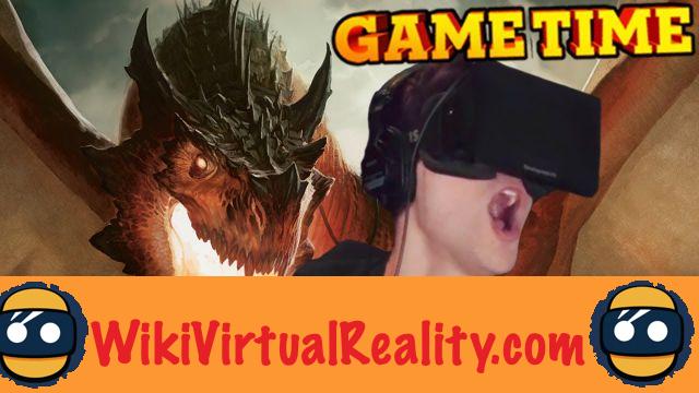 Ride a dragon with the Epic Dragon VR game on Oculus Rift!