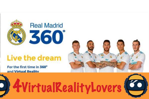 Il Real Madrid offre un canale VR di video a 360 gradi ai propri sostenitori
