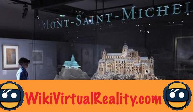 An augmented reality experience to relive the history of Mont Saint Michel