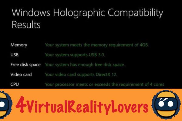 Virtual reality headset on Windows 10: Microsoft keeps its promise