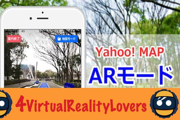 Yahoo! Map Japon: a new navigation mode in augmented reality