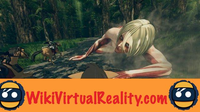 Attack on Titan VR: uma atração de realidade virtual do mangá