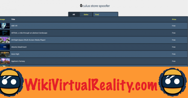 Oculus Store Spoofer - Um site para encontrar facilmente boas ofertas Oculus Rift e Gear VR