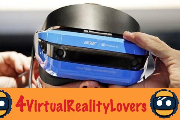 Microsoft presenta las especificaciones de los cascos VR de Acer y HP