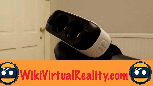 Virtual reality exercise bike for traveling