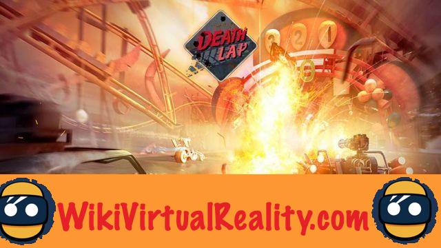 Death Lap, um jogo de corrida e batalha de realidade virtual